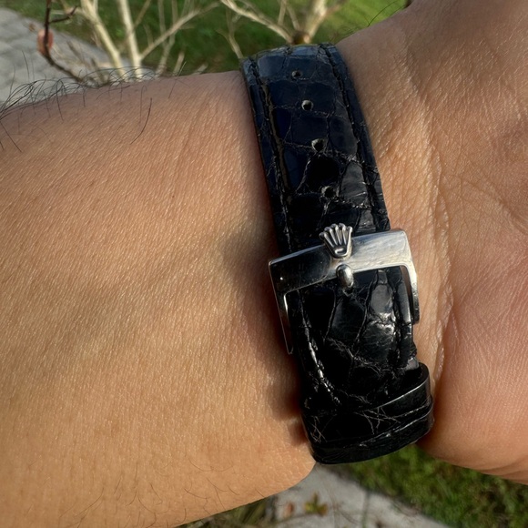 Rolex Cellini 5115 18K White Gold Ivory Anniversary Dial Men’s Watch 🔥 - Picture 9 of 14